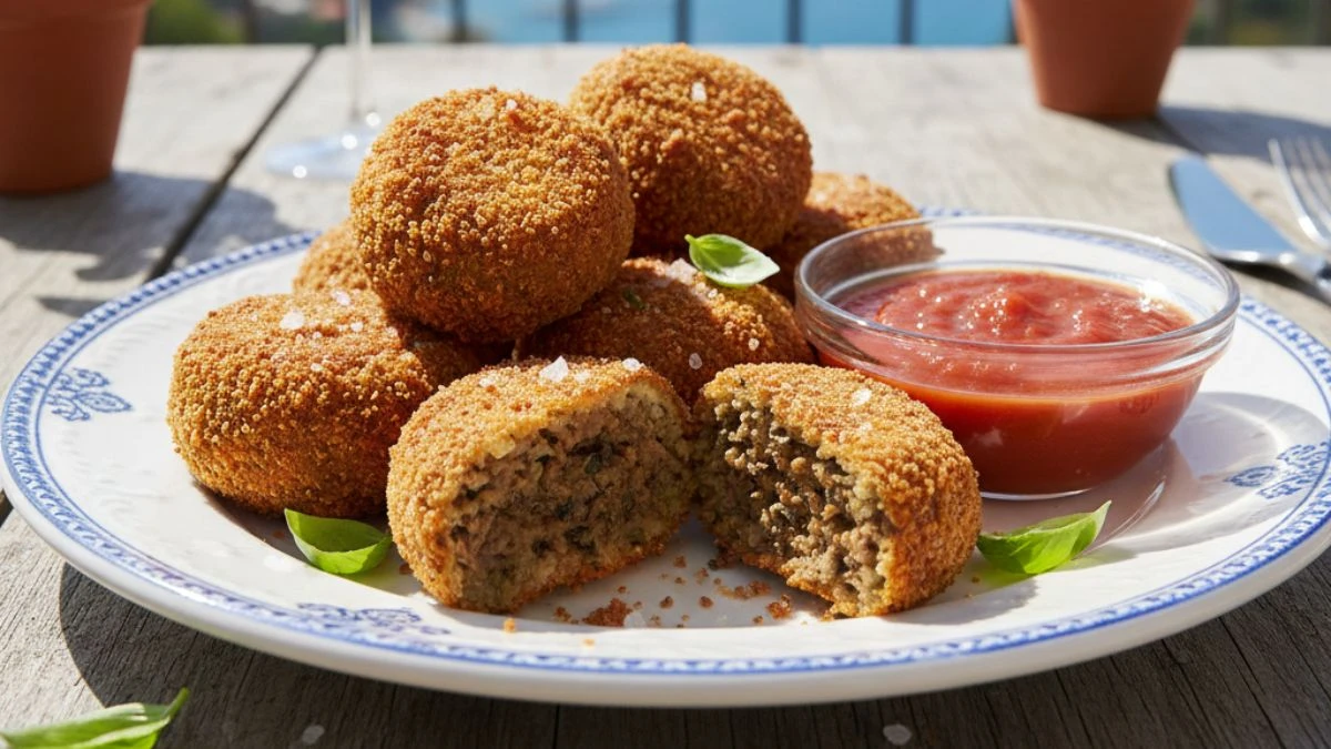 Polpette di Melanzane alla Ligure